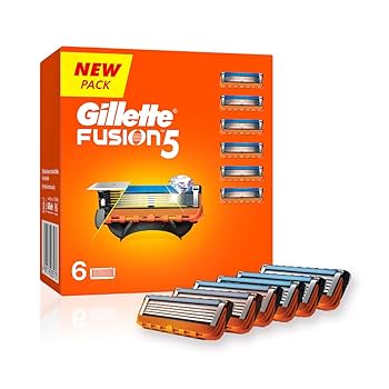 Gillette Fusion 5 Blades  Pack of 6