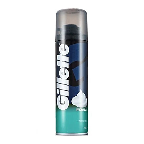 Gillette Shave Foam 196GM Menthol