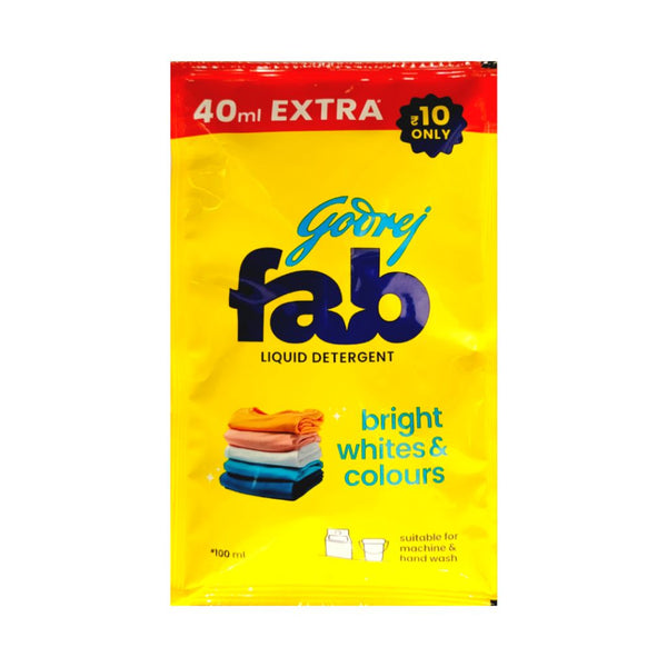 Godrej Fab Liquid Detergent Pouch Mrp 10  Pack of 6