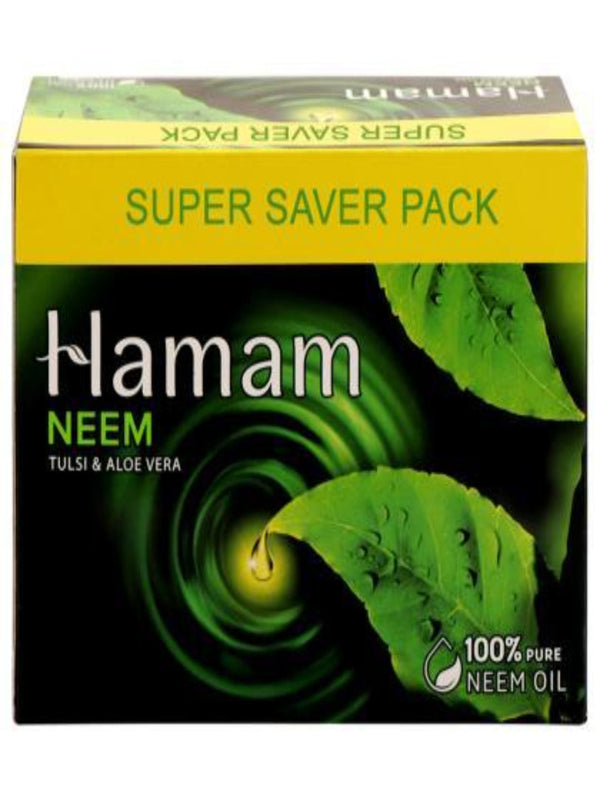 Hamam Neem Tulsi   Aloevera Soap Pack 4x150g