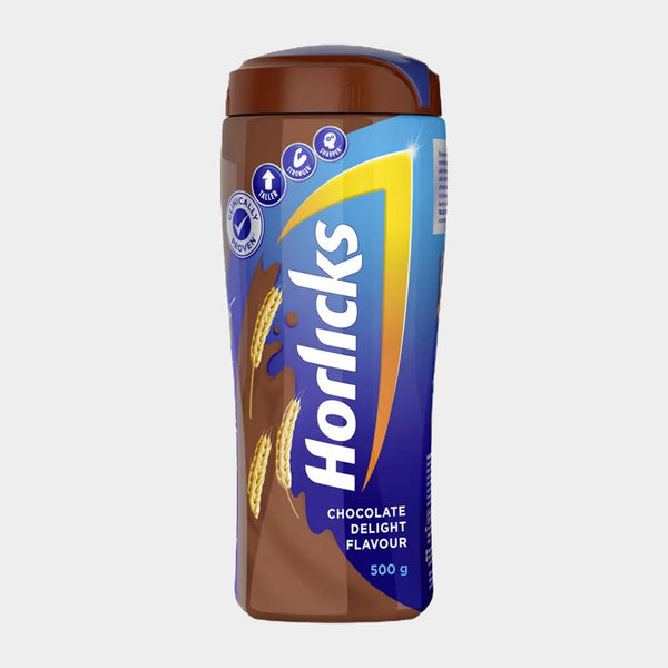 Horlicks Chocolate Nutrition Drink Jar 500g