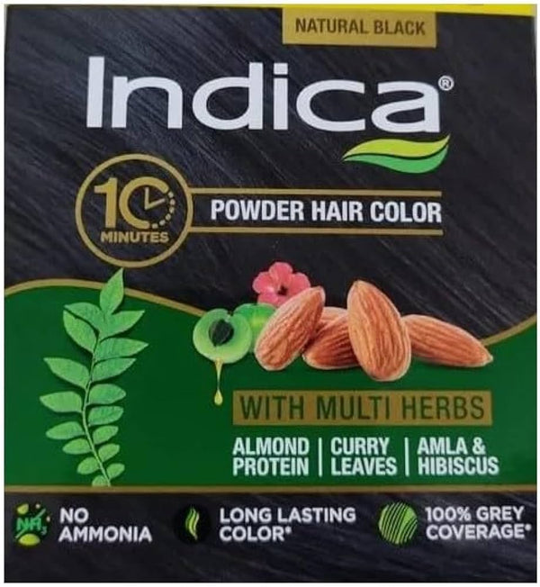 Indica 10 Minutes Powder Hair Color  12PC