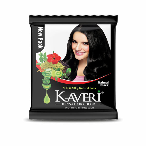 Kaveri Mehendi Hair Color Pouch 10 Pcs