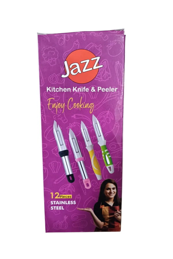 Knife Jazz Pana Bateta  12PCS