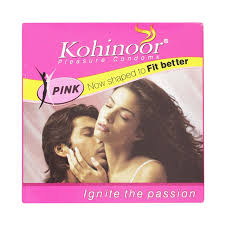 Kohinoor Pink Condoms  3PCS