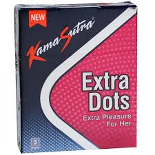 Kamasutra Extra Dots Condoms  3PCS