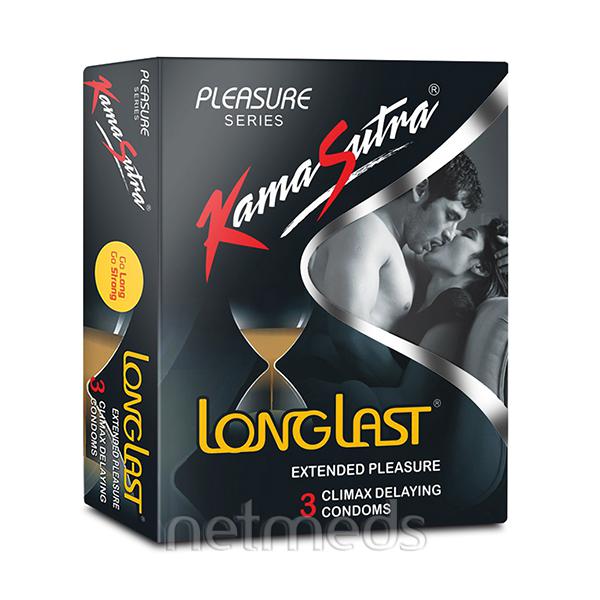 Kamasutra Longlast Condoms  3PCS