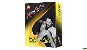 Kamasutra Banana Condoms  3PC