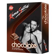 Kamasutra Chocolate Condoms  3PC