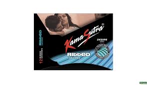 Kamasutra Ribbed Condoms  12PC