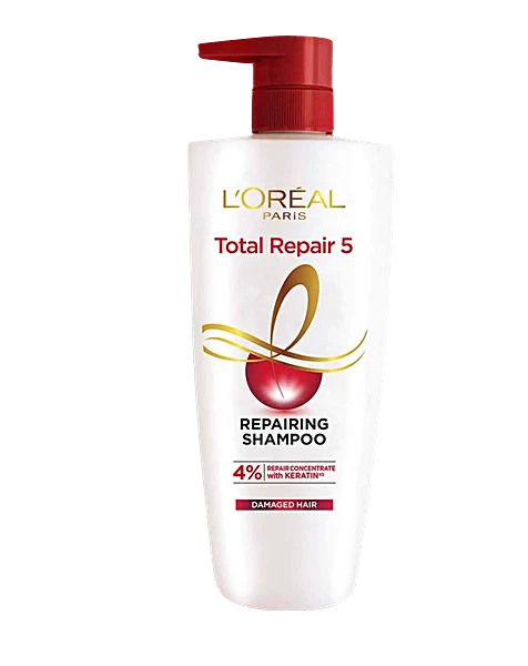 L Oreal Total Repair 5 Shampoo 1ltr  White