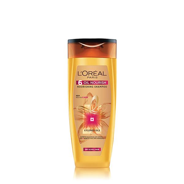 L Oreal 6 Oil Nourishing Shampoo 82ml  GOLDEN