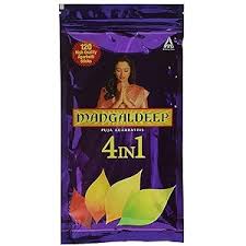 Mangaldeep Agarbatti 125Gm 4In1