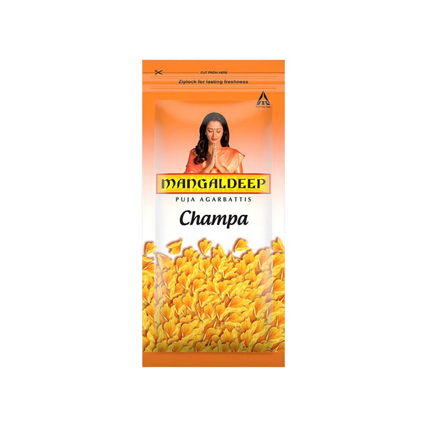 Mangaldeep Champa Zip Lock Agarbatti 106gm