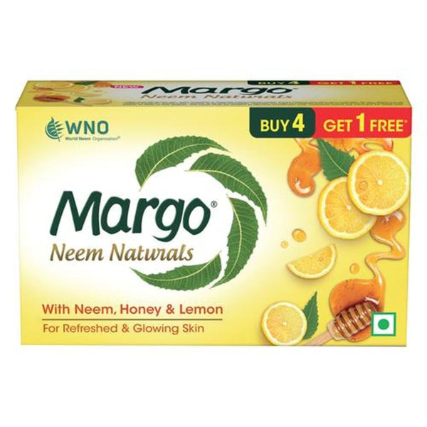 Margo Lemon Soap 100Gm  Pack of 5