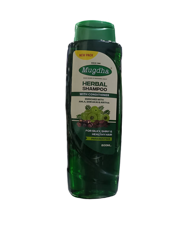 Mugdha Herbal Shampoo Bottle 800ml