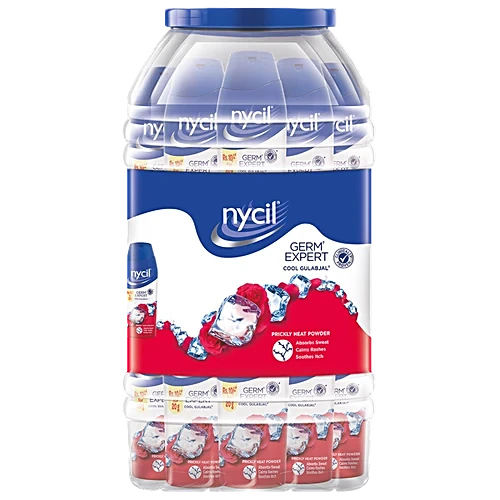 Nycil Cool Gulabjal Powder 10    25PC