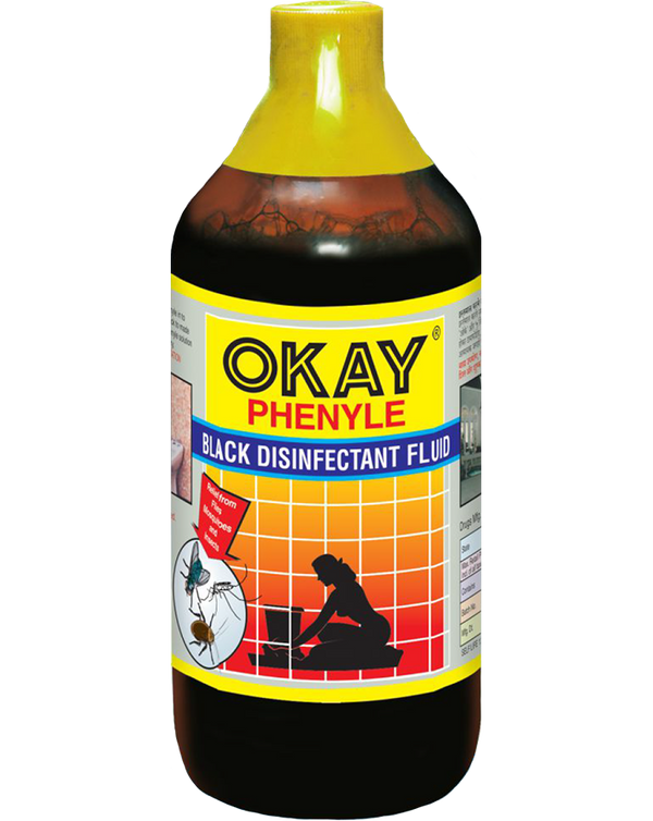 OKAY Phenyle 500ML Black Disinfectant Fluid