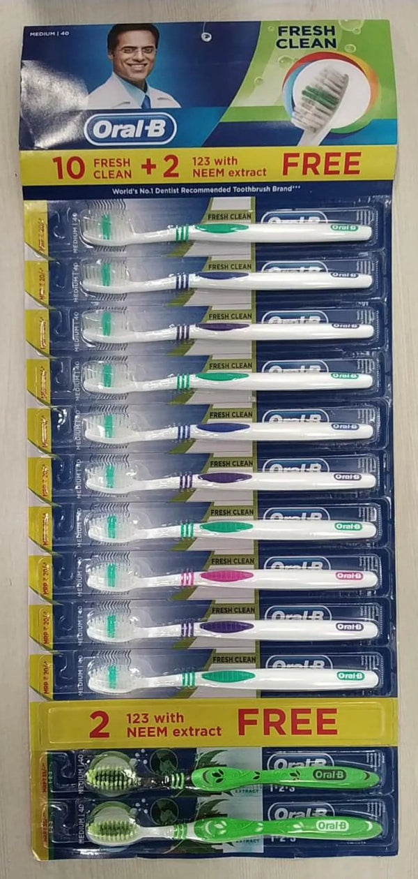 Oral B Neem Extract Toothbrush 25    10 2