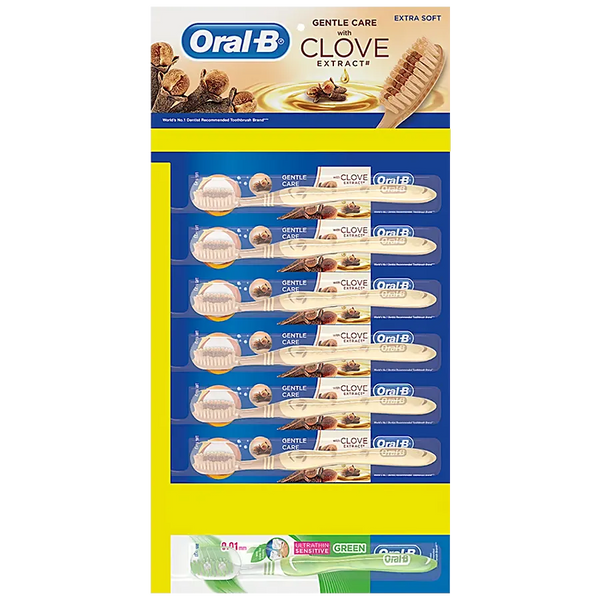 Oral B Clove Gentle Care Toothbrush 35    6 1
