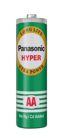 Panasonic Hyper Green AA Battery  10PCS