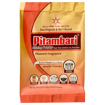 Pitambari Shinning Powder For 6 types Metal  50gm