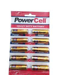 Powercell AA Gold Battery  10PCS