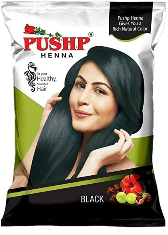 Pushp Hair Mehandi Black 20PCS