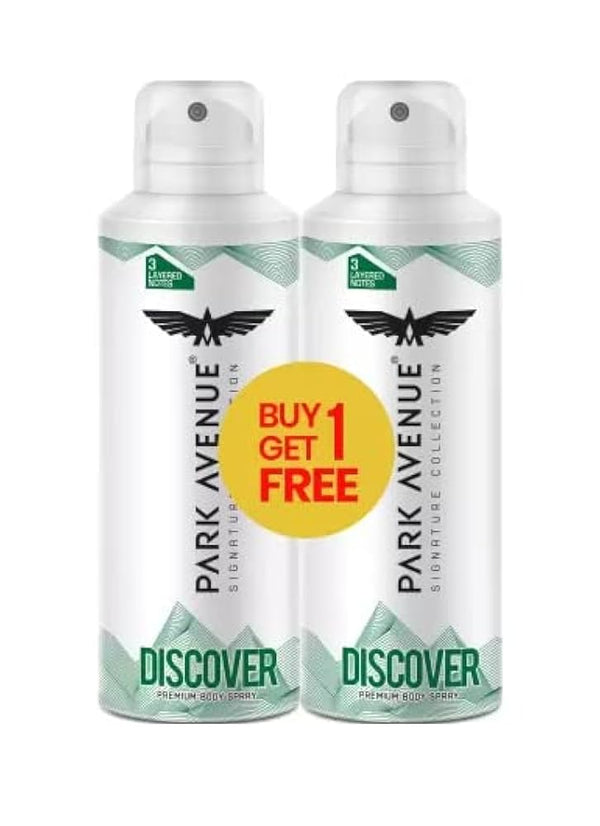 Park Avenue Discover Premium Deodorant Spray  Buy 1 Get 1 Free