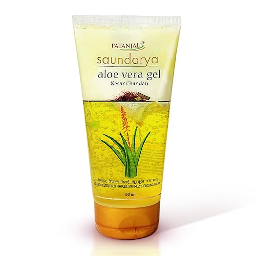 Patanjali Saundarya Aloe Vera Kesar Chandan Gel 60ML