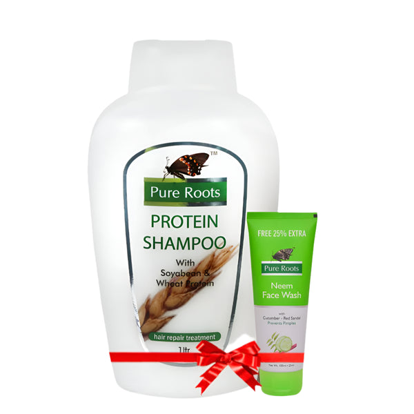 Pure Roots Protein Shampoo 1ltr