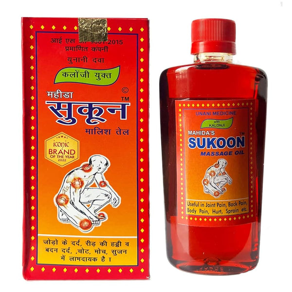 Mahida Sukoon Massage Oil 200ml