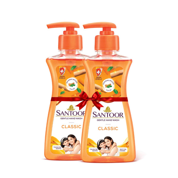 Santoor Handwash 200ml Classic  1 1