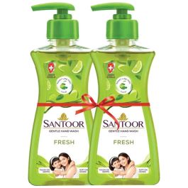 Santoor Handwash 200ml Fresh  1 1