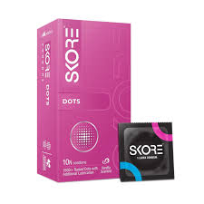 Skore Condoms 10Pc Dots