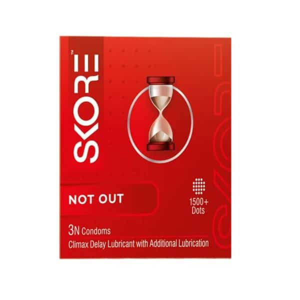 Skore Condoms 3Pc Not Out