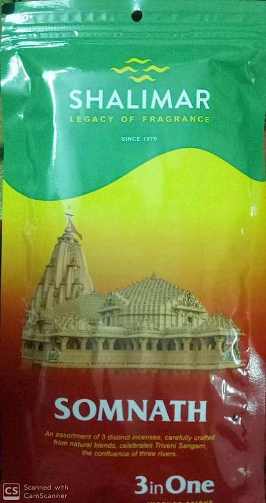 Somnath Agarbatti 130g  Zipper