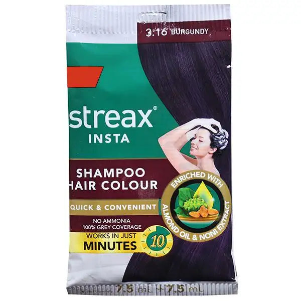 Streax Insta 3 16 Burgundy