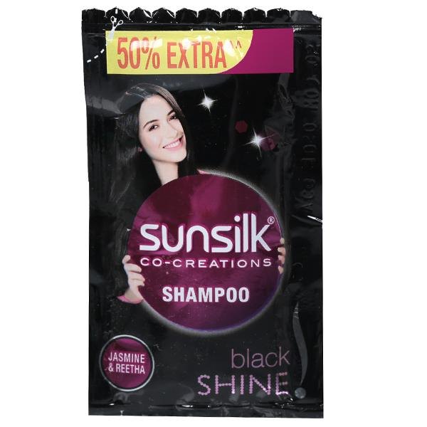 Sunsilk Stunning Black Shine Shampoo 1 MRP  16PC
