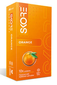 Skore Condoms 10Pc orange