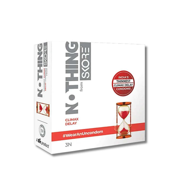 Skore Nothing Climax Delay Condoms 3pc