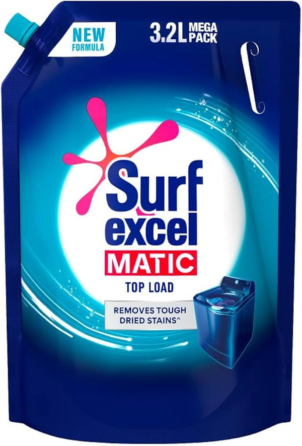 Surf Detergent Liquid Top Load 3 2ltr