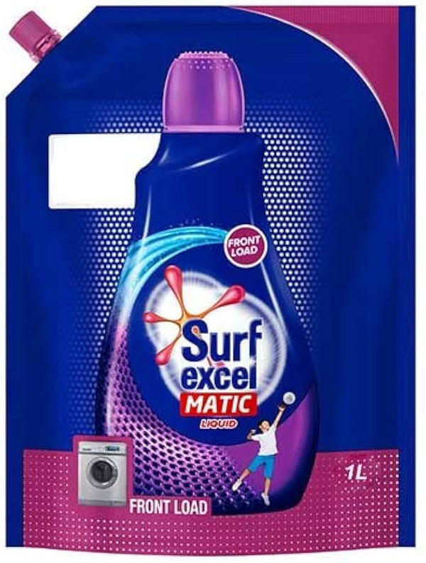 Surf Front Load Detergent Liquid 1Ltr Pouch