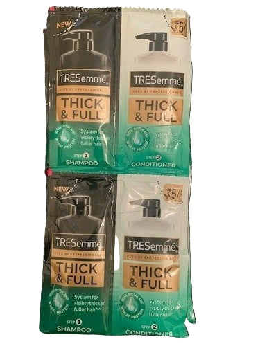 Tresseme Shampoo and Conditioner Thick and Full 5Mrp  15PC