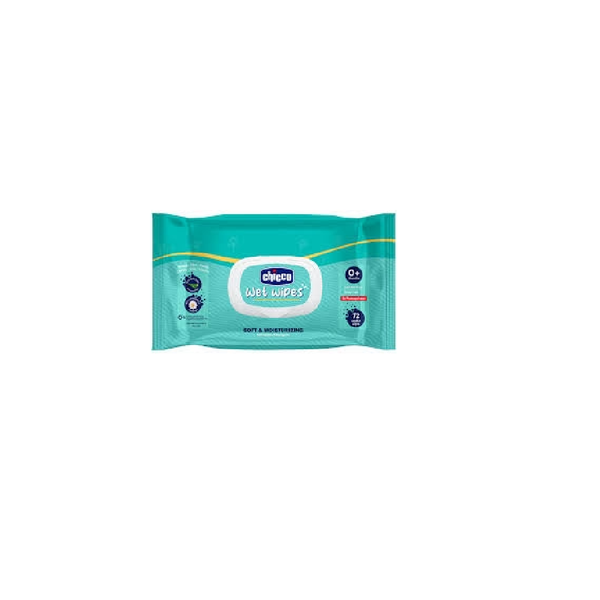 Chicco Baby Wet Wipes  72pcs