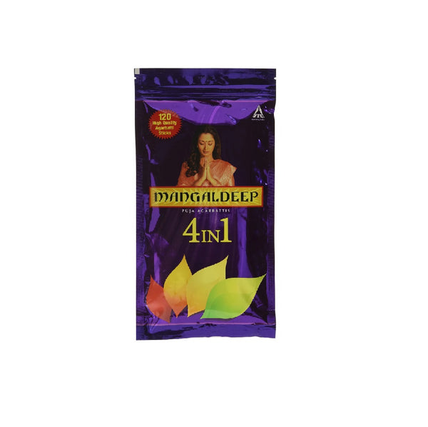 MANGALDEEP AGARBATTI  ZIPPER  4IN1