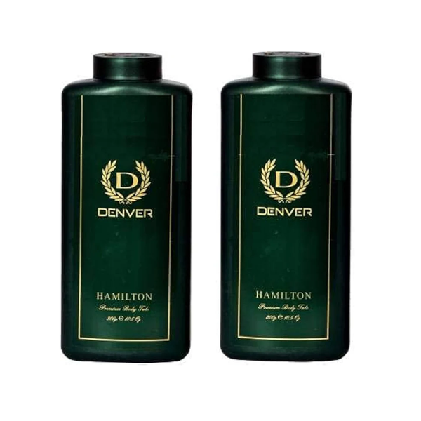 Denver Talcum Green Hamilton 2x300g