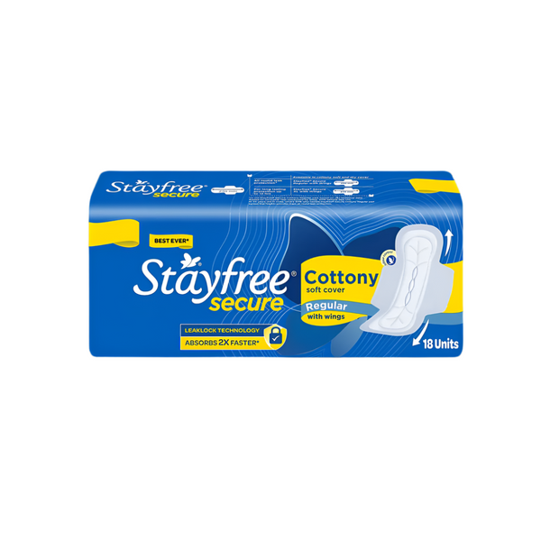 Stayfree Secure 18Pads  Regular