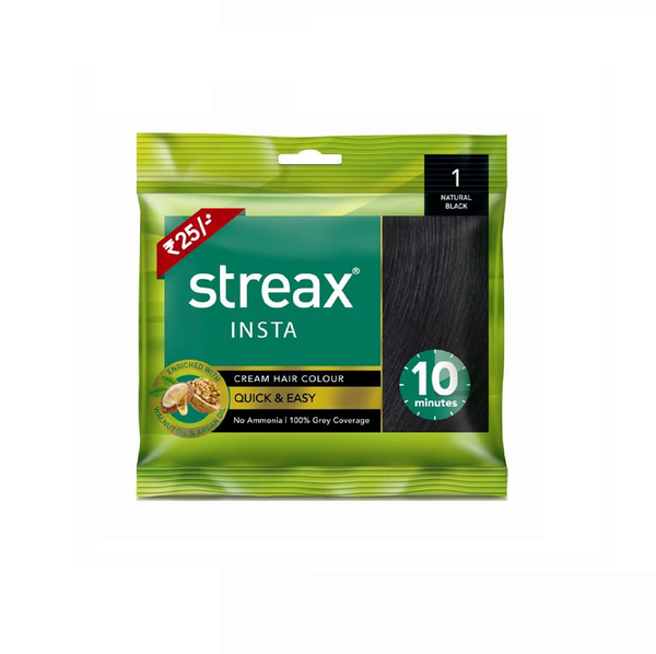 Streax Insta Color 1 Black
