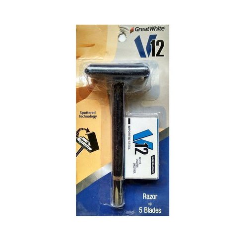 V12 Shaving Razor with 5 Blades